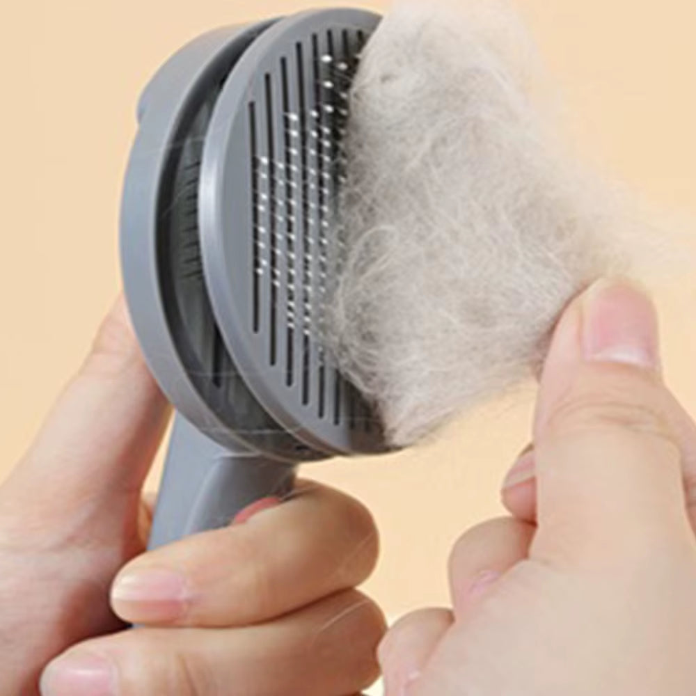 Self-Cleaning Pet Deshedding Comb – Groom Smarter, Shed Less, Love More